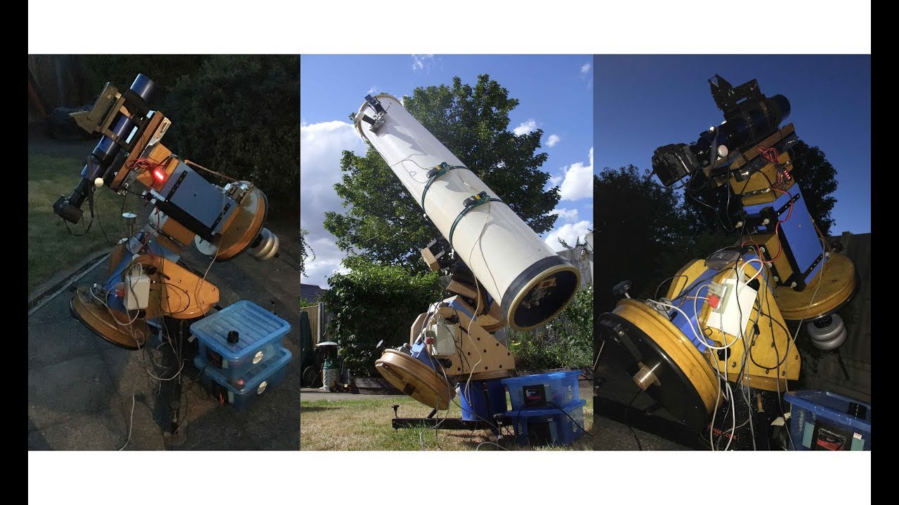 Homemade telescope mount