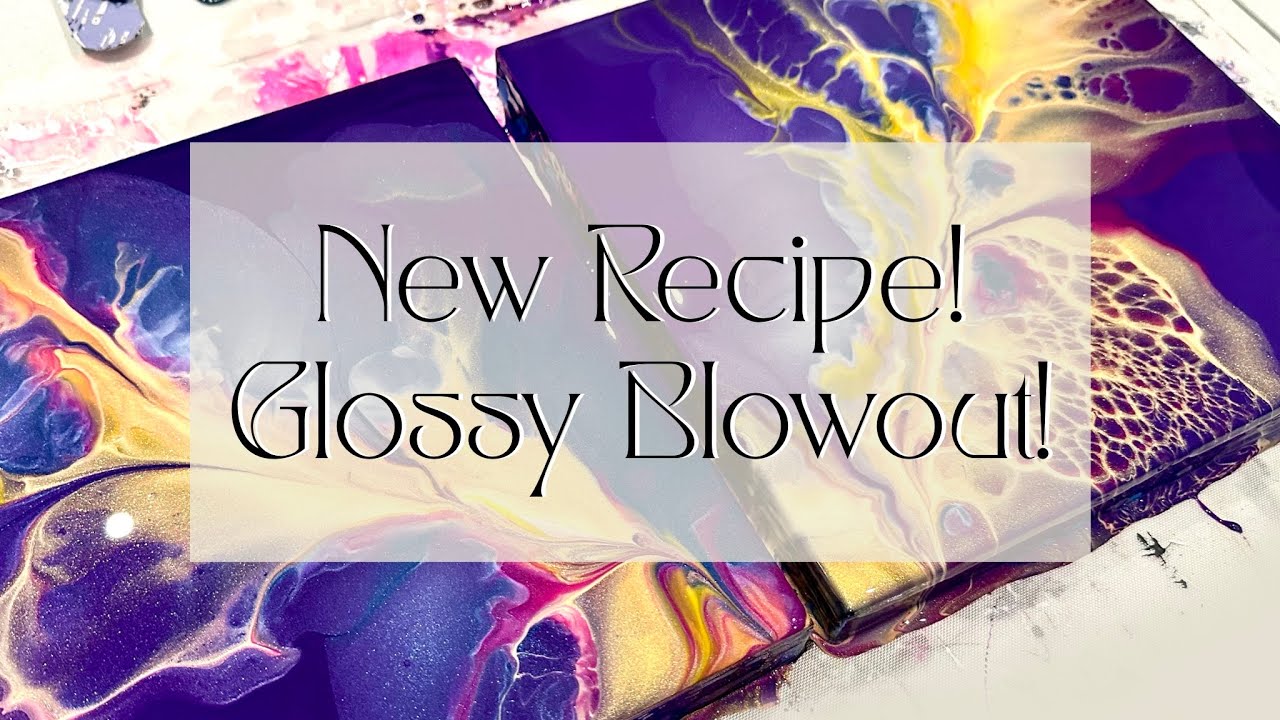 #344 💥 New Recipe! Glossy Bloom Blowout!