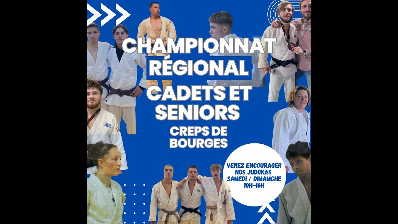 Championnat régional de judo Bourges  - dimanche 14 avril 2024