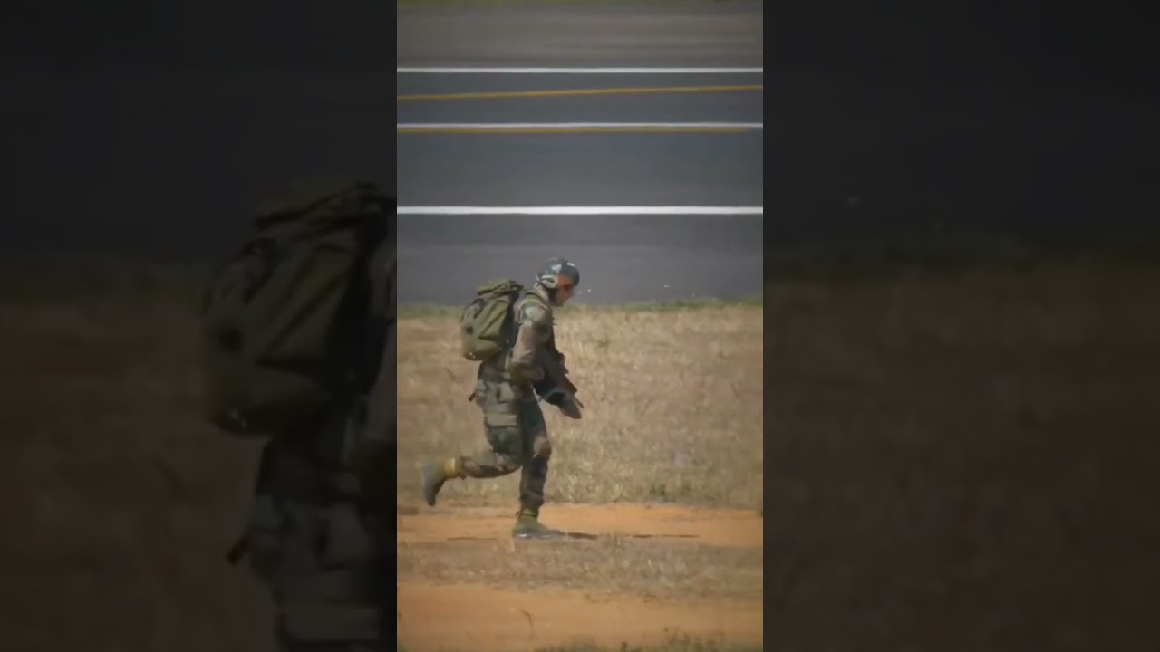 The real hero Indian army | entry real hero #indianarmy #support #shorts #youtubeshorts