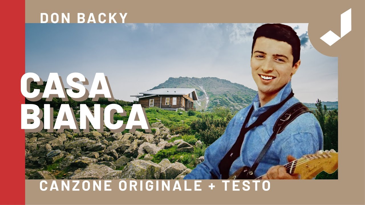 CASA BIANCA - Don Backy (Canzone originale + Testo)