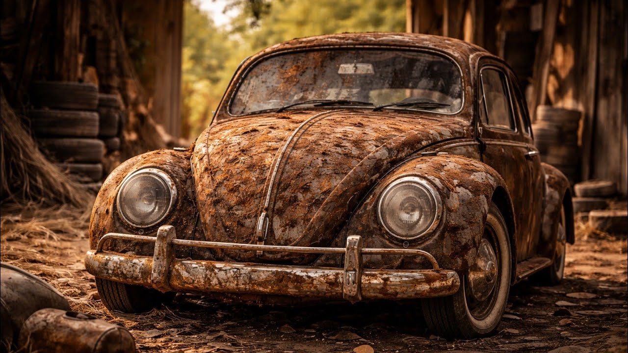 HUGE Abandoned Volkswagen Collection Found After 40 Years! | 1960 VW Beetle | Turning Rust into Gold