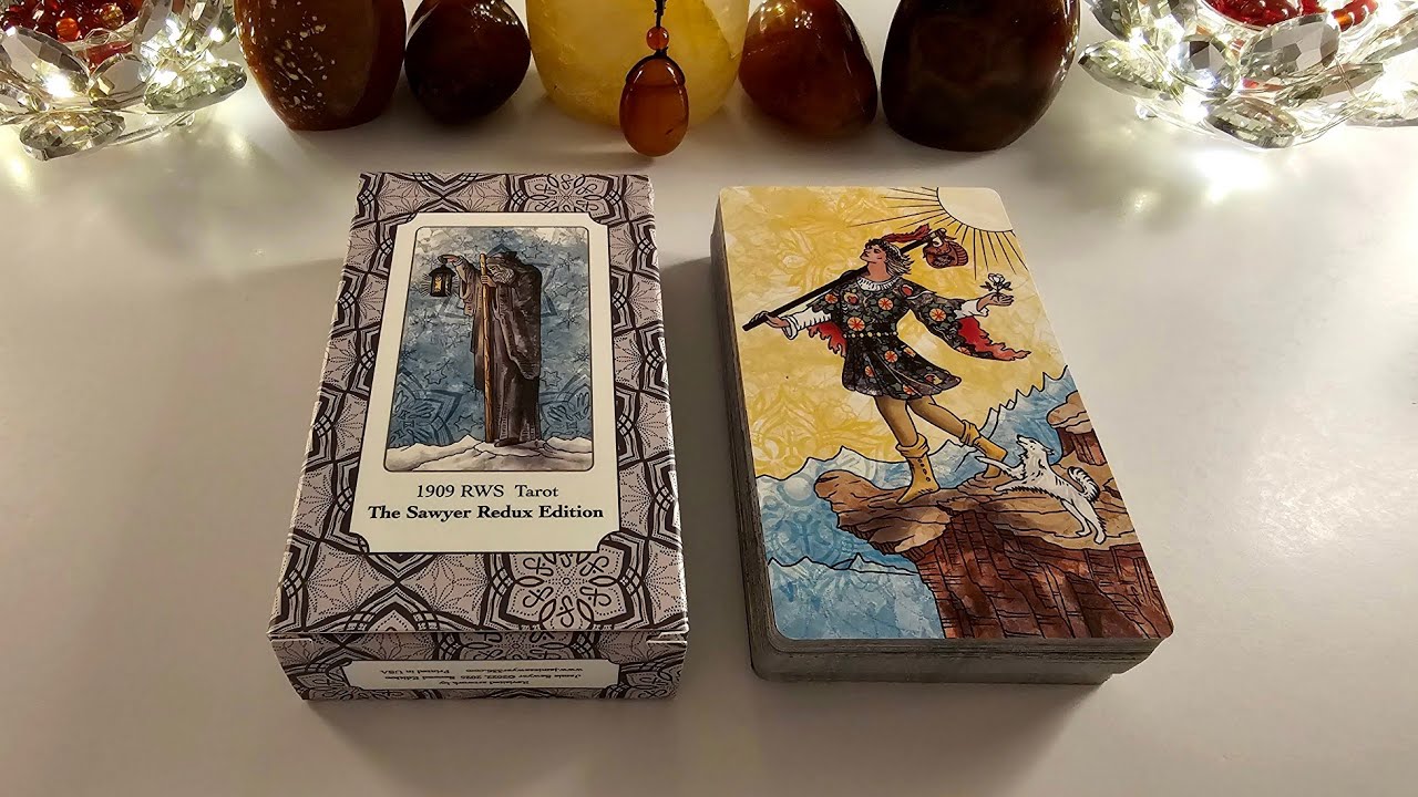 1909 RWS Tarot Deck. The Sawyer Redux Edition. Jamie Sawyer. Recenzja. Przegląd 🔔 PL