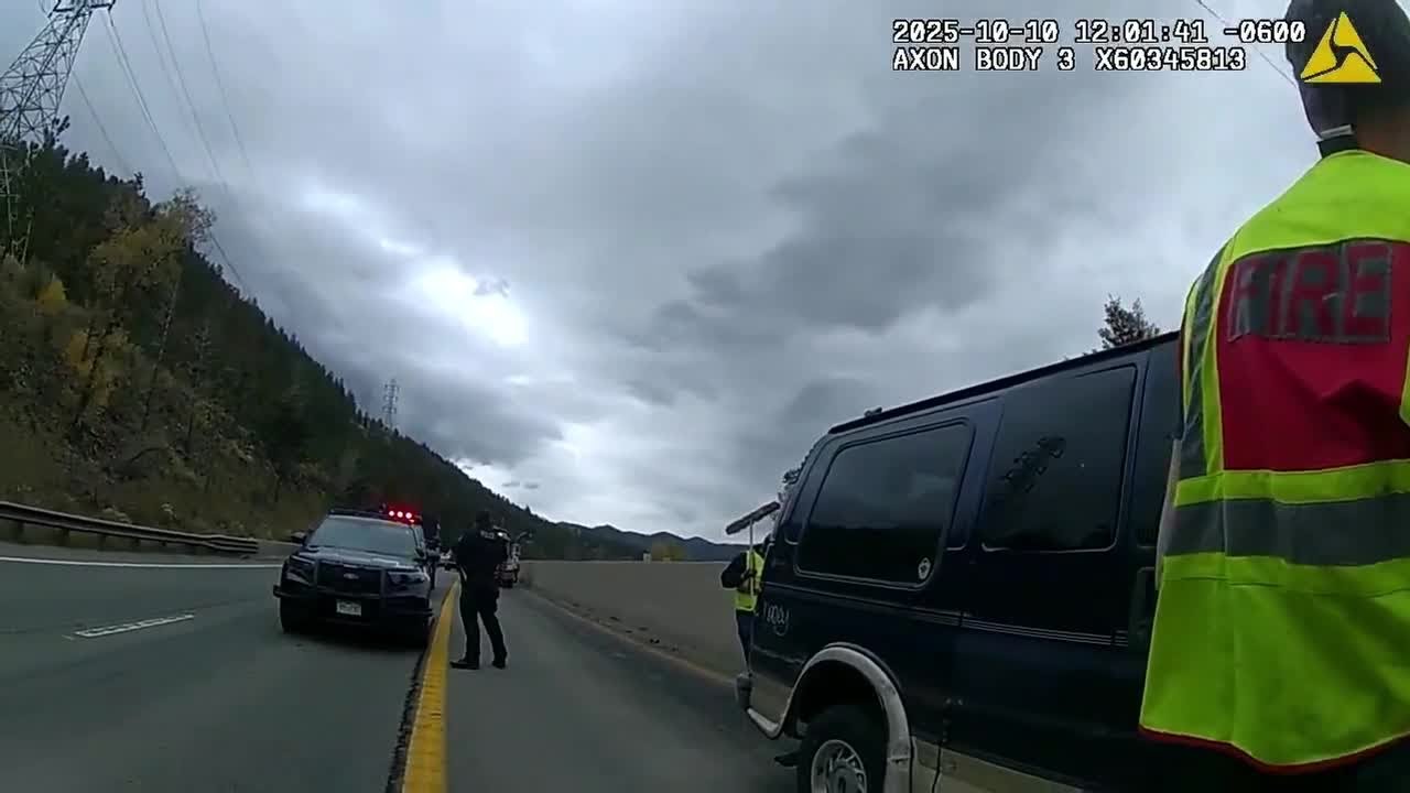 Clear Creek County on the hunt for suspect who struck police car with stolen bus