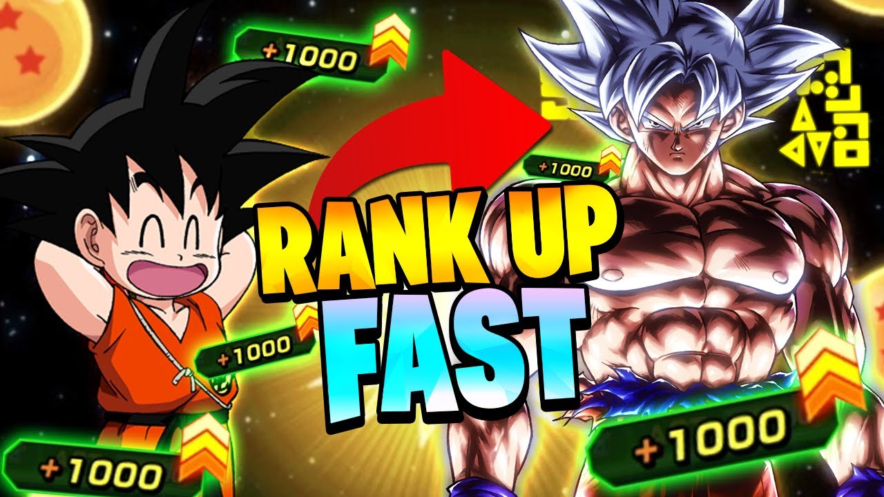 THE FASTEST WAY TO LEVEL UP TO HIT RANK 2,000! (DBZ: Dokkan Battle)