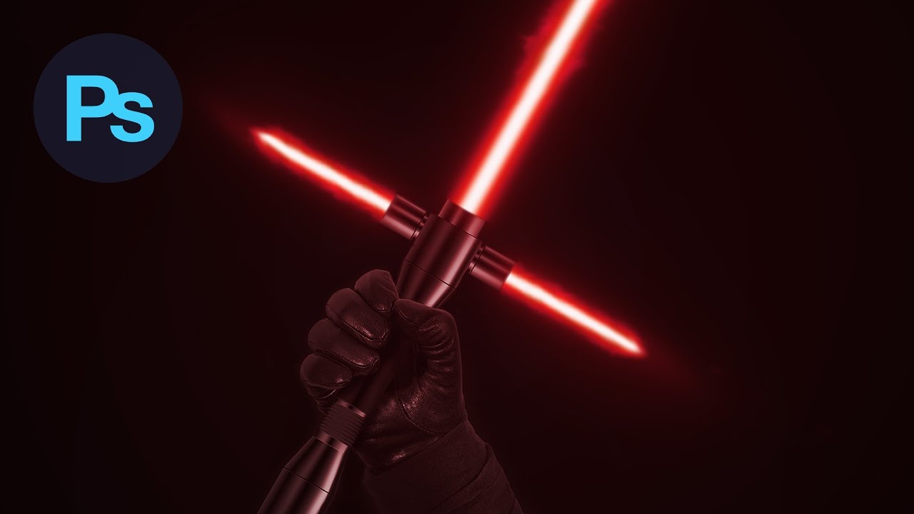Design a Lightsaber Effect Photoshop Tutorial