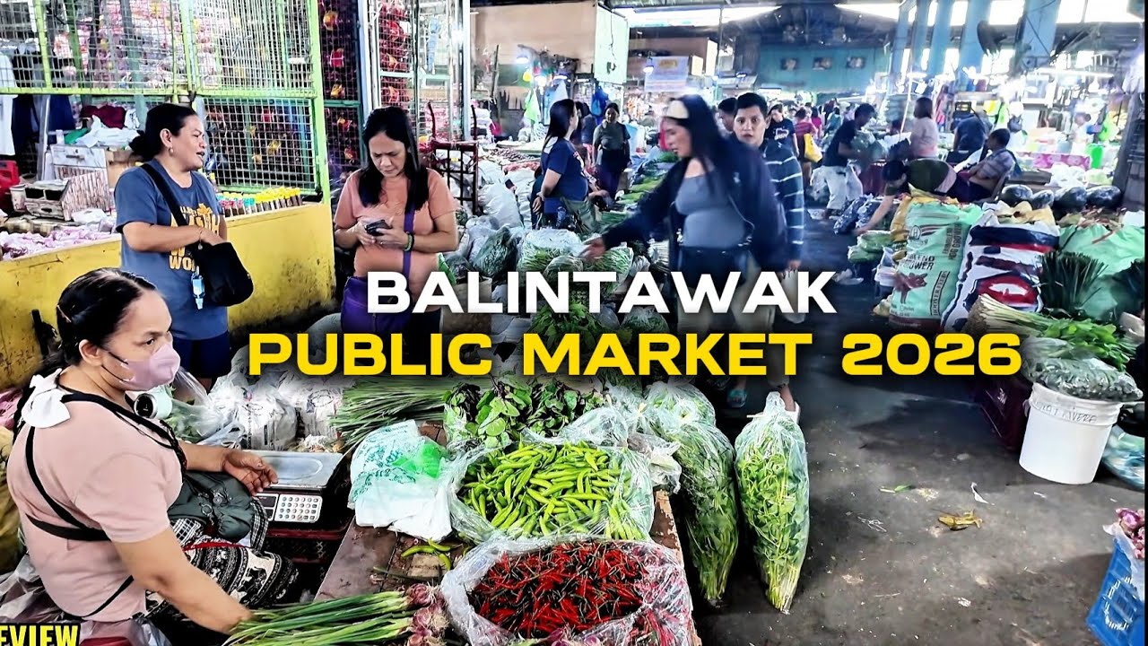 INSIDE The Biggest Trading hub in Balintawak Public Market  2026 | Quezon City Philippines