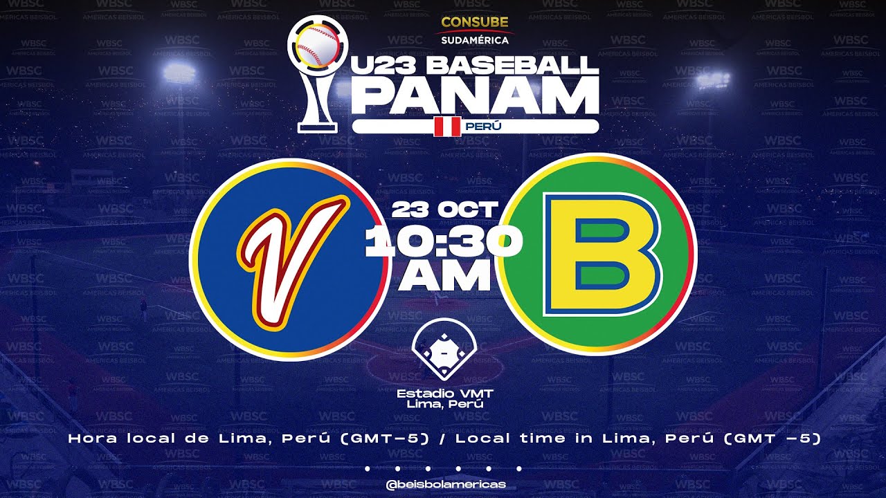 PANAMERICANO U23 | Venezuela Vs Brasil | Lima, Perú - 2025