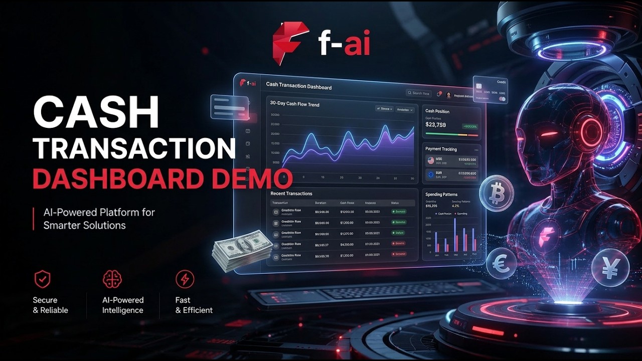 F-AI Cash Transaction Dashboard Demo