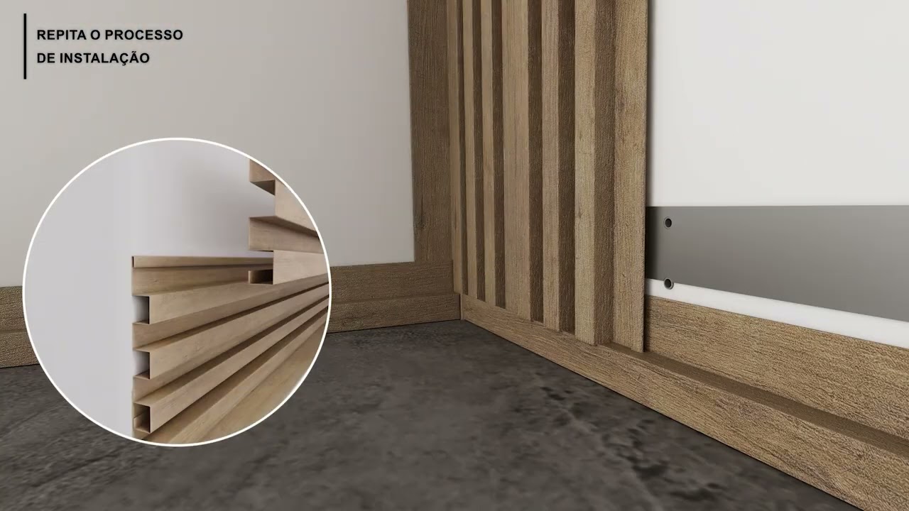 Infinity Wall Lystra – Guia de Montagem | Aplicação Vertical