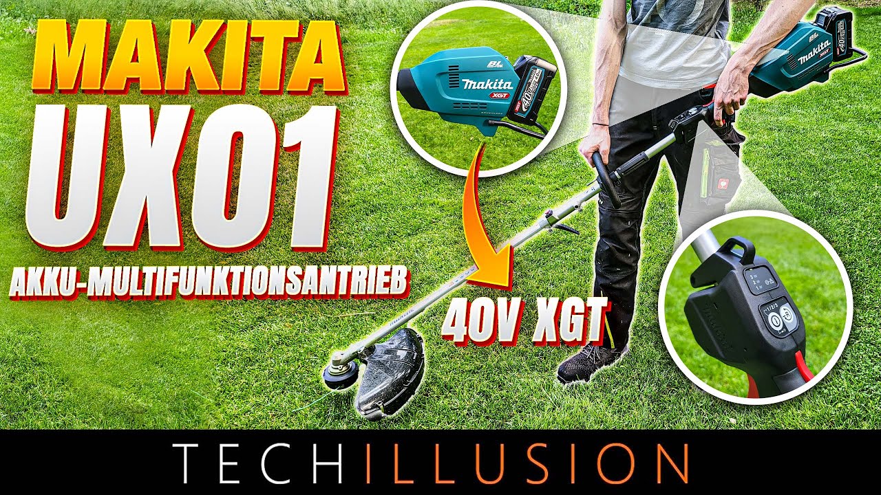 🔥DAS ULTIMATIVE TOOL?!🤯😨 MAKITA 40V Akku Multifunktionsantrieb UX01GZ - Makita UX01GZ Test