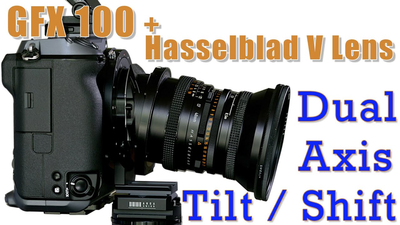 Hasselblad V Lens with Fuji GFX 100 with Tilt/Shift Dual Axis for Architectural Property Photography