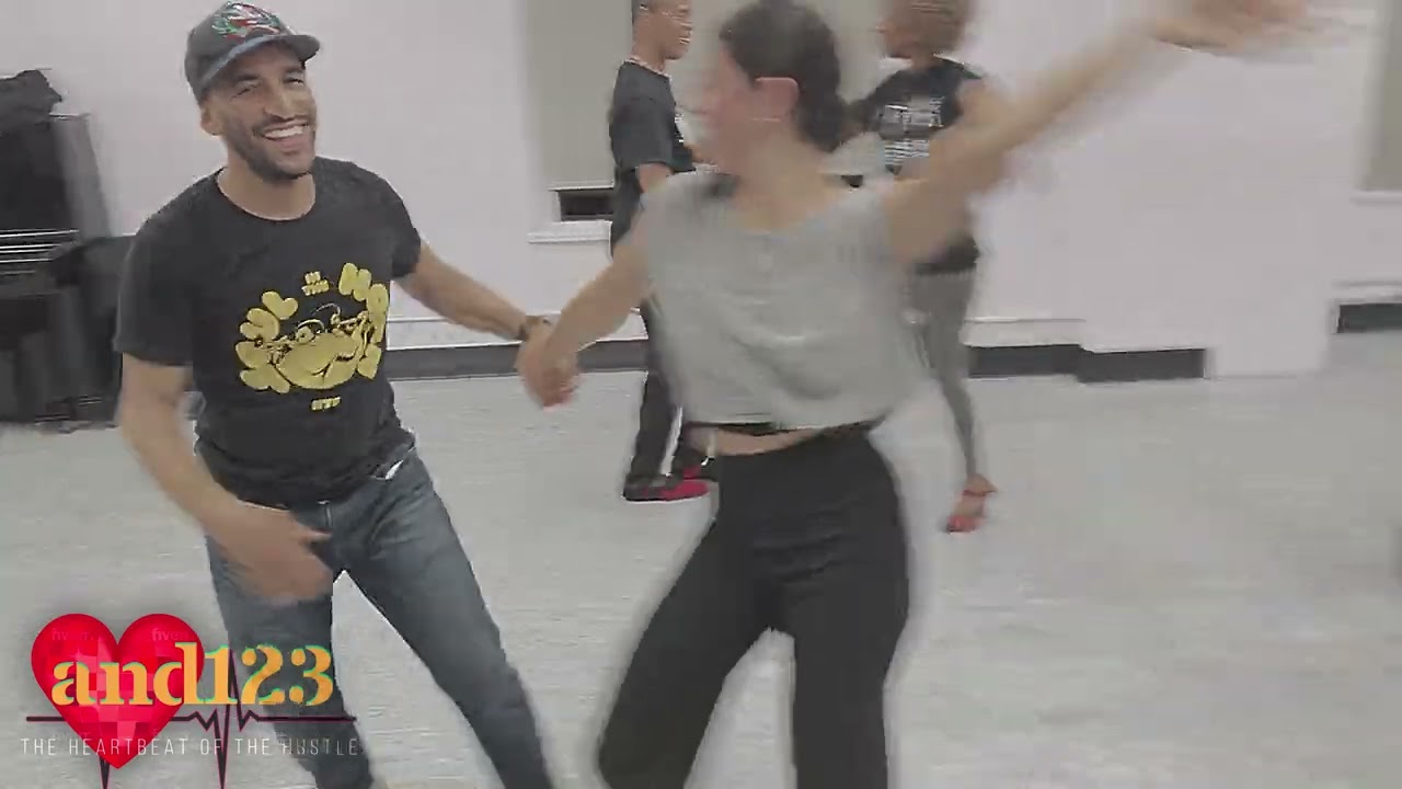 Nelson Flores Latin Hustle Class Demo, Ripley Grier, NYC - April 25, 2023