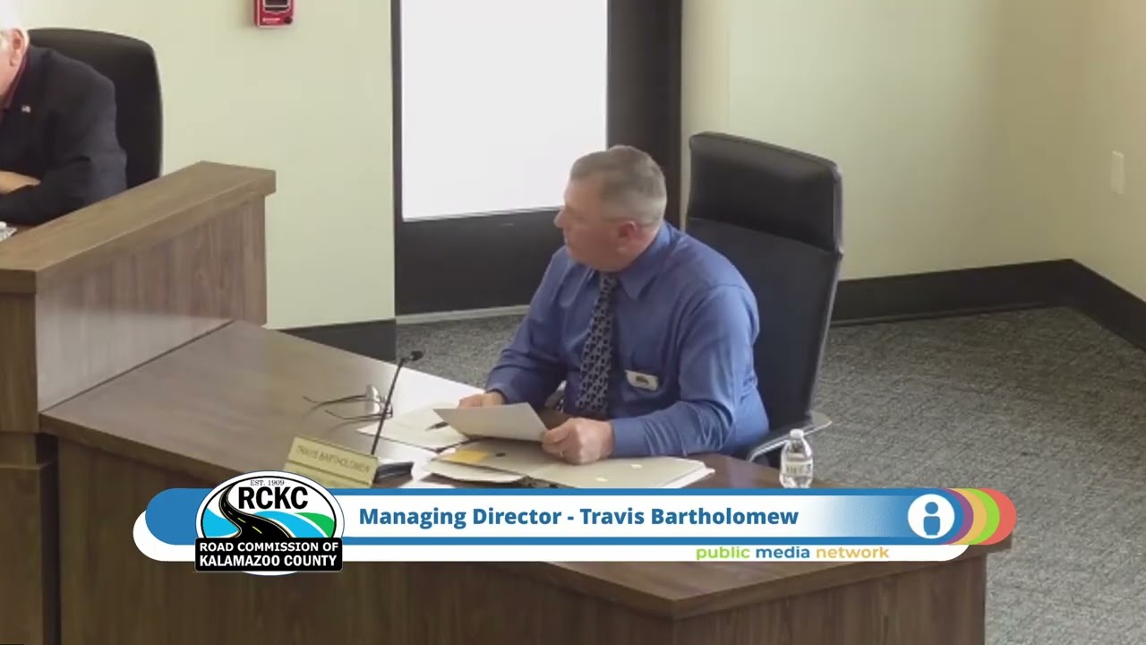 Road Commission of Kalamazoo County - February 24, 2026 Board of County Road Commissioners Meeting