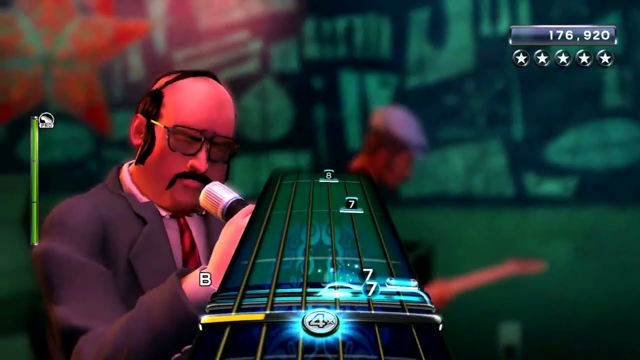 Rock Band 3 Pro Guitar - Santeria FC (First Documented)