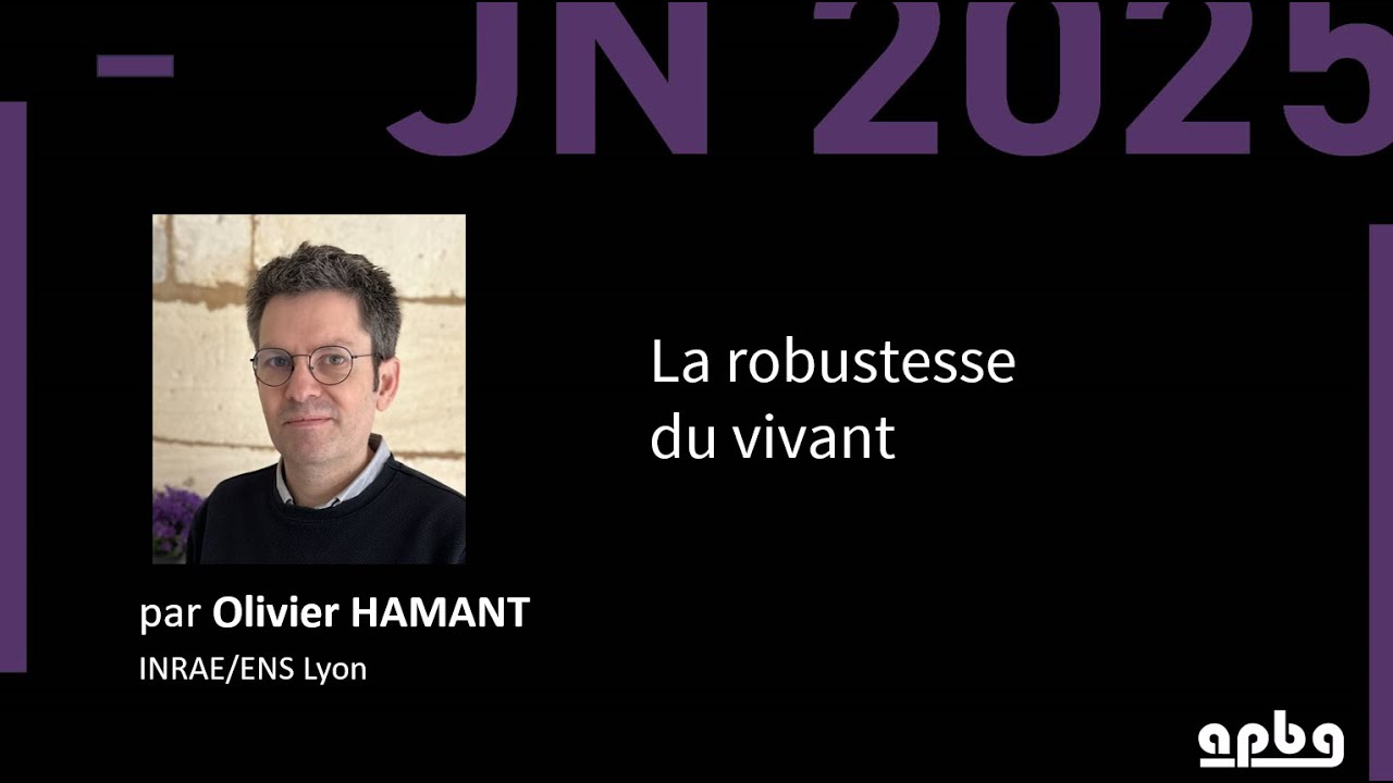 JN2025 Olivier HAMANT 