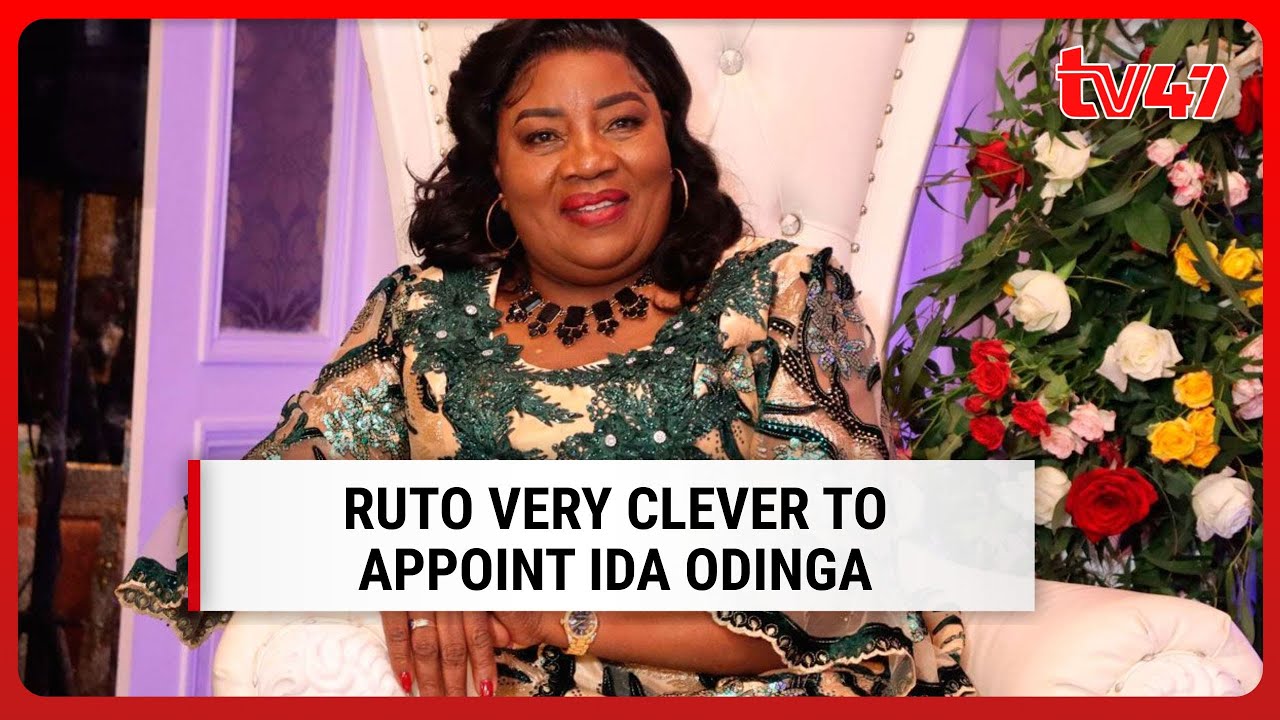 Ruto was very cleaver to appoint Ida Odinga to neutralise any uprising within ODM - Prof. Naituli