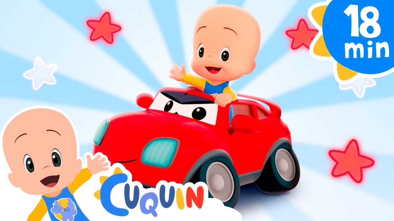Coches y cubos de formas mágicos | Cánticos | Cleo & Cuquín