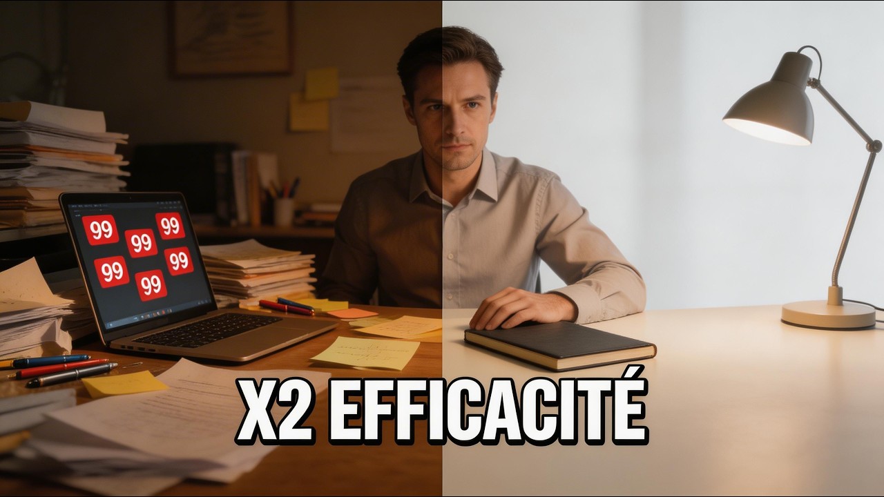 Multipliez votre efficacité : travaillez moins, accomplissez plus