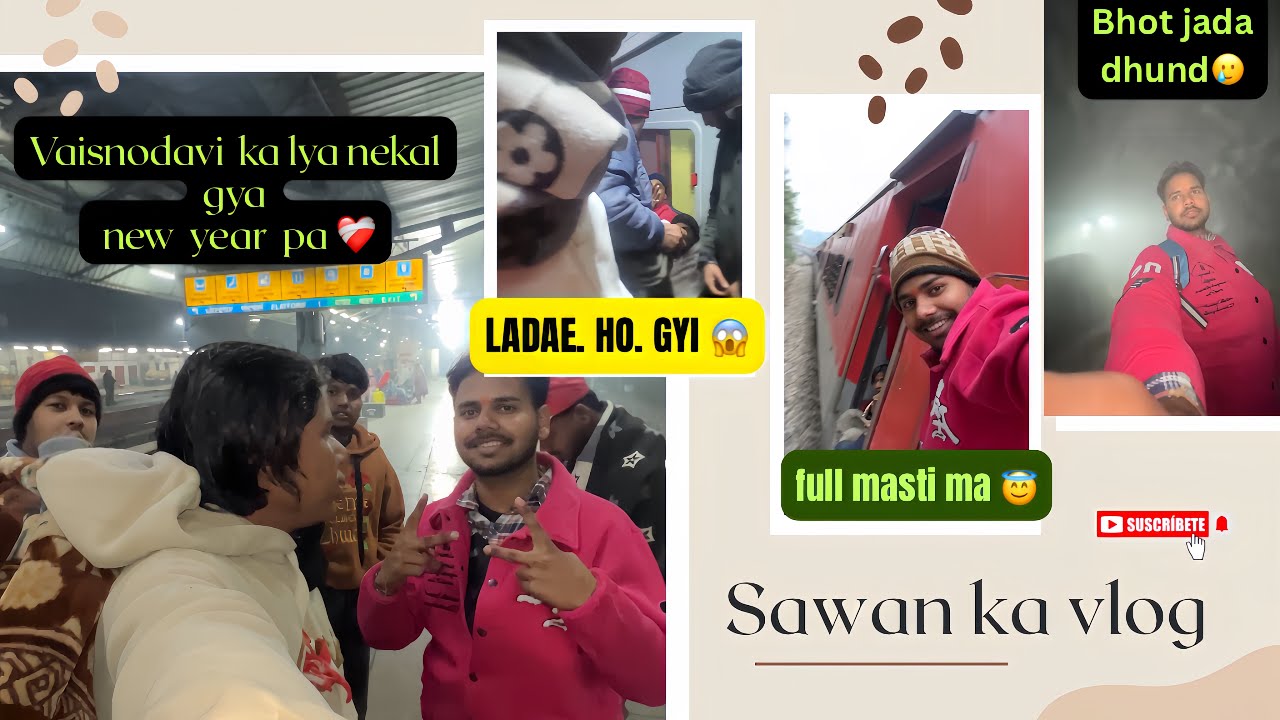  Vaishno Devi Full Vlog , New Year First Trip part = 1