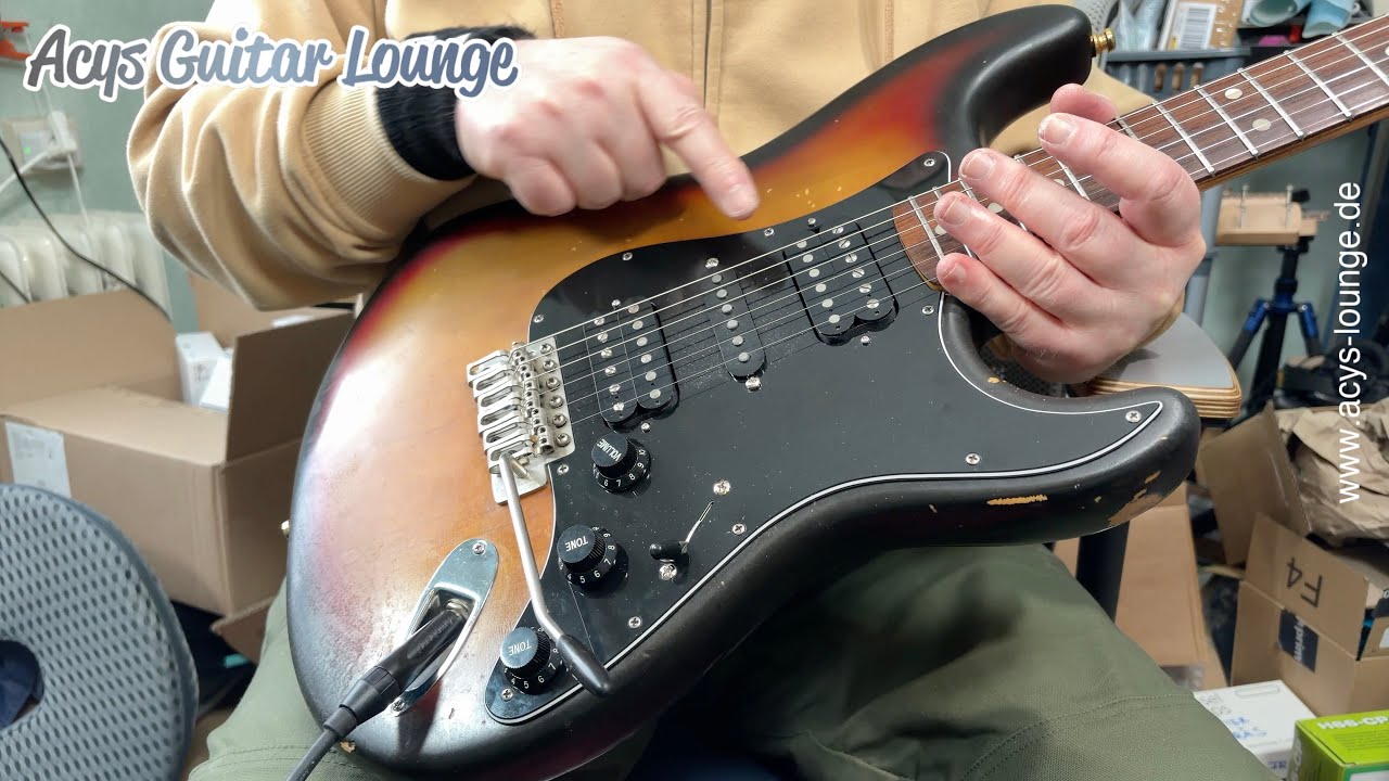 AGL Super HSH Wiring 2026 on Fender 1972 Strat