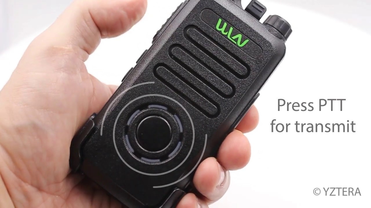 WLN KD-C1 plus Walkie Talkie UHF 400-470 MHz 5W Power 16 Channel  MINI-handheld Transceiver