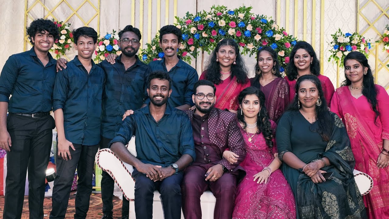 Funny Wedding Dance of MM CHURCH Youth, Adv Roy Yesudas weds Faeba Angeline