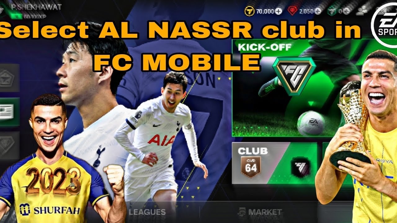 How to select AL NASSR club in FC MOBILE🤔2025-26||new fifa mobile||7football_videos7||
