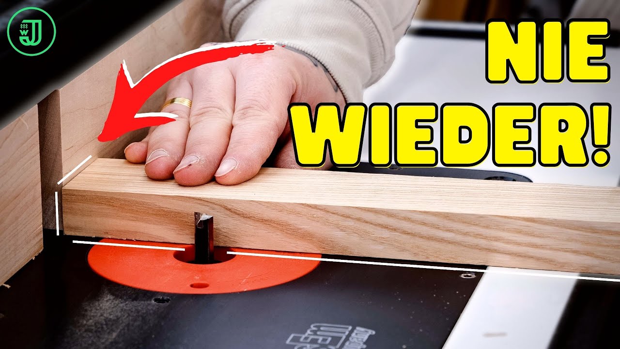 Bau dir den PERFEKTEN SCHIEBESCHLITTEN für FRÄSE, BANDSÄGE, TISCHKREISSÄGE! | Jonas Winkler
