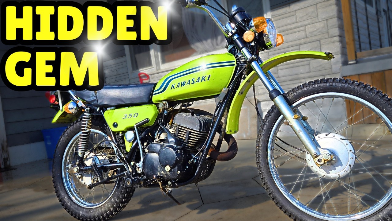 Невероятный Kawasaki F9 Big Horn 1972 года.