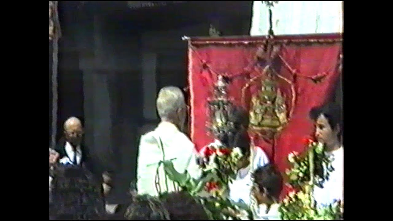 Corpus 1991 procesión de La Alberca Salamanca