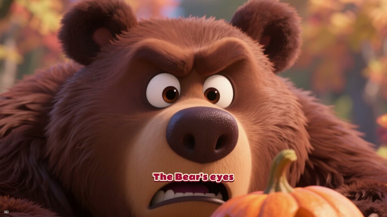 Hop and Quack: Brave Bunny Protects Crying Chick from a Bear 🎃🐰🐥🐻 | Emotional Kids Cartoon