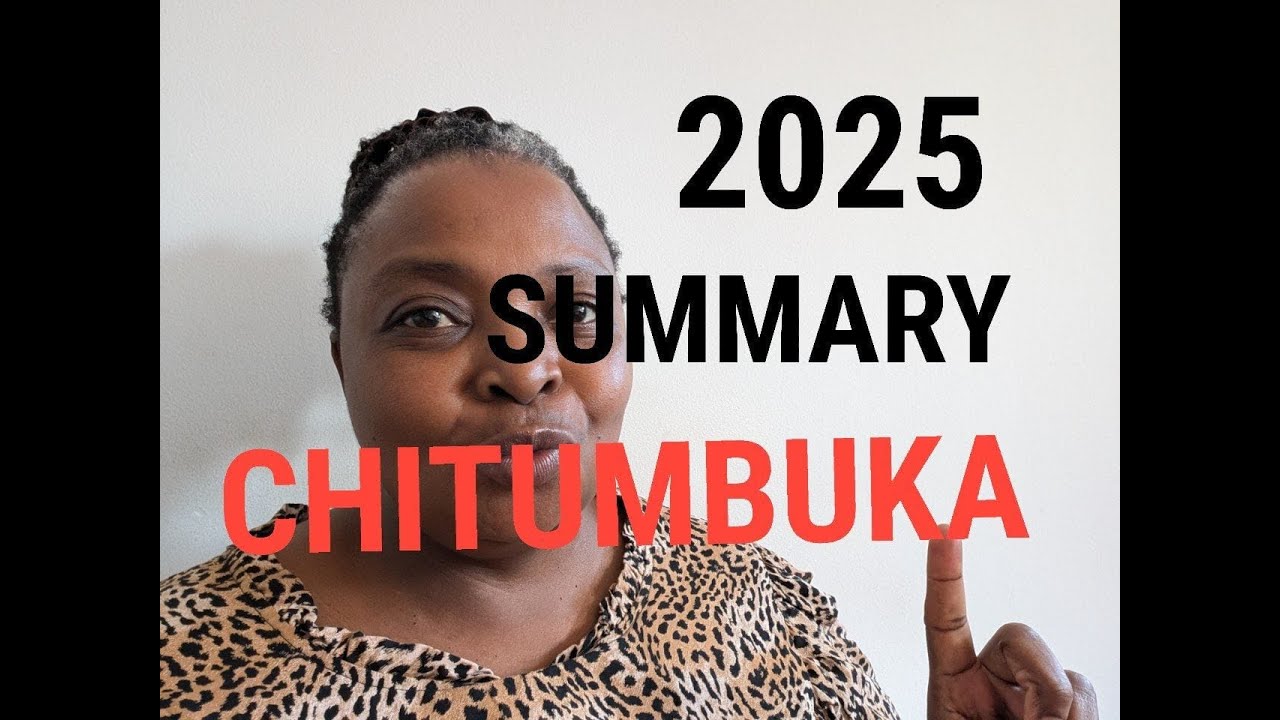 My 2025 summary in Chitumbuka