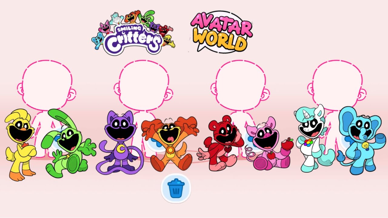 Smiling critters: Kickin Chicken’s Adventure Characters Avatar World #AvatarWorld #smilingcritters 