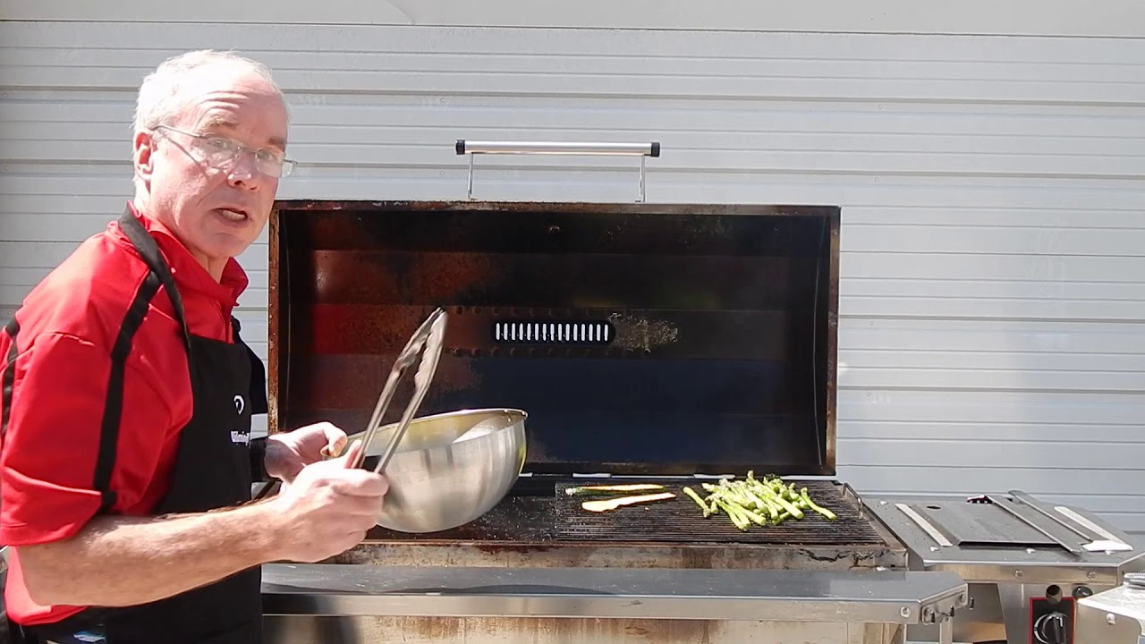 Cooking Vegetables on a Wilmington Grill