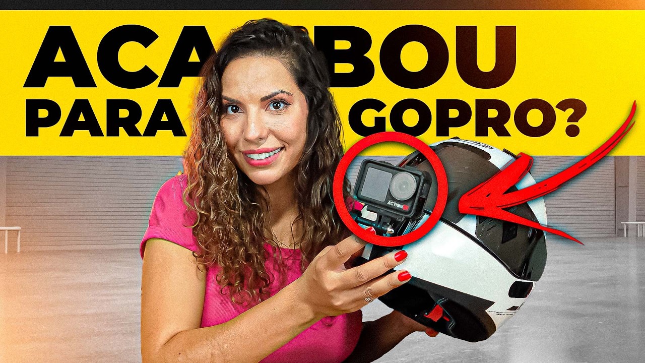 CÂMERA PARA MOTOVLOG | COMO GRAVAR NA MOTO: REVIEW NA PRÁTICA DJI OSMO 5 PRO | MOTOPLAY TEST