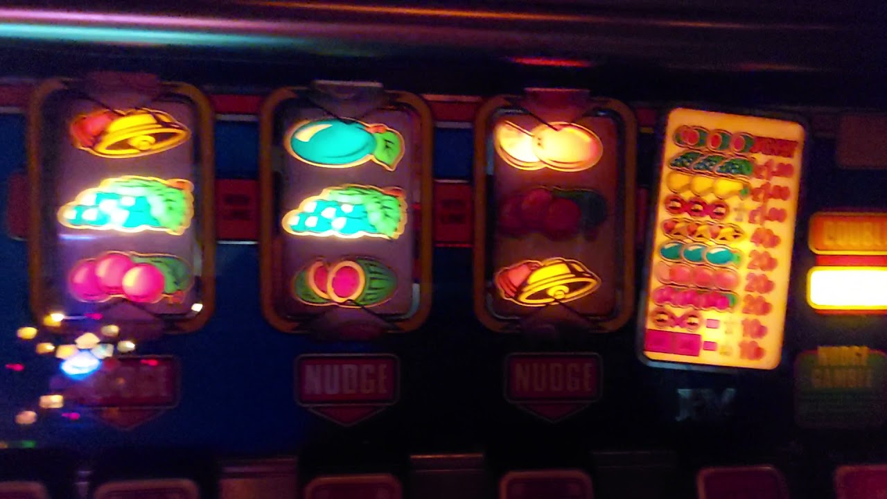 JPM Nudge Double Up MK4 1980s fruit machine £3.00 jackpot