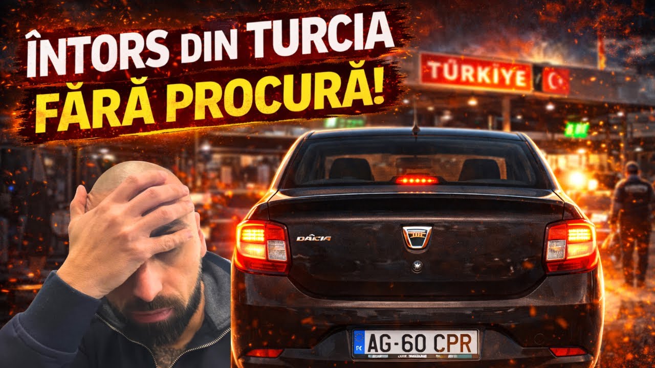 M-am întors din Turcia fără procură… și era să rămân acolo
