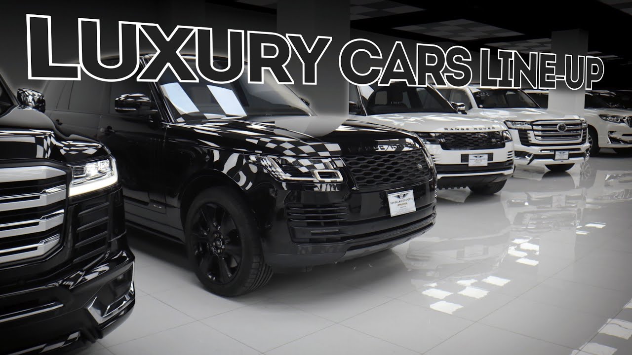 Luxury Cars Line-up by Sehgal Motorsports. Detailed Walkaround