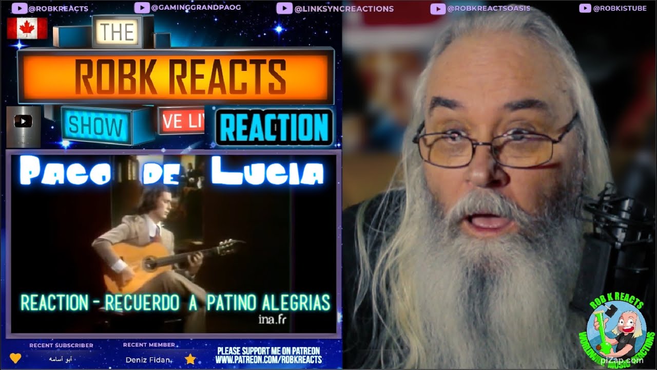 Paco de Lucia Reaction - "Recuerdo a Patino" (Alegrias) - First Time Hearing - Requested
