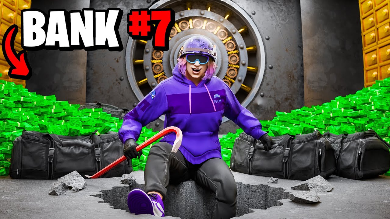 I Level Up With EVERY Bank Heist In GTA 5 RP