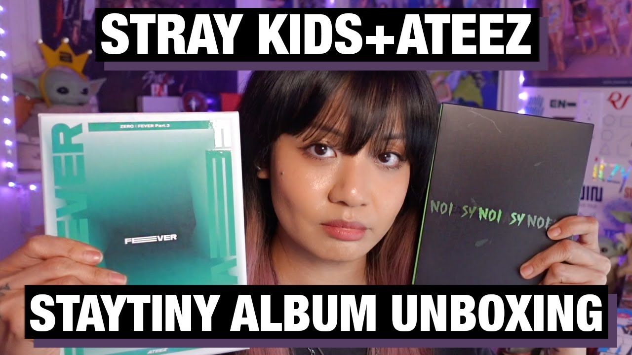 OG KPOP STAN ALBUM UNBOXING: Stray Kids NOEASY + Ateez ZERO: FEVER Part.3