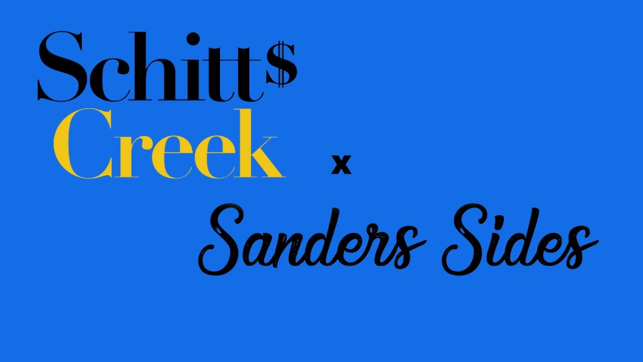 Sanders Sides as Schitt's Creek