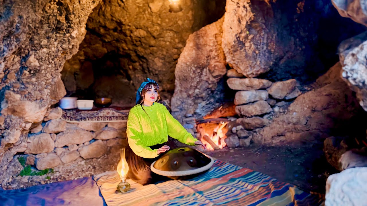 RURAL LIFE IN IRAQ | 3 DAYS OF CAVE LIVING & COOKING TRADITIONAL IRAQI FOOD