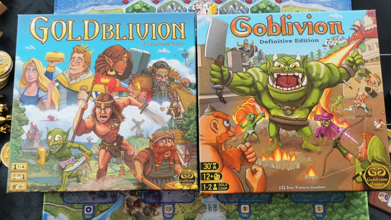 Unboxing Goblivion et Goldblivion