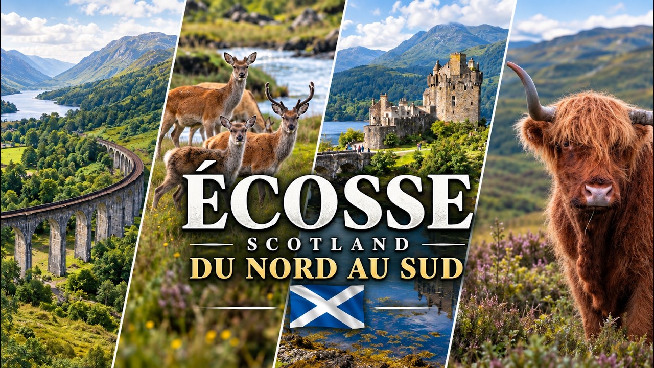 ÉCOSSE 🏴󠁧󠁢󠁳󠁣󠁴󠁿 du Nord au Sud