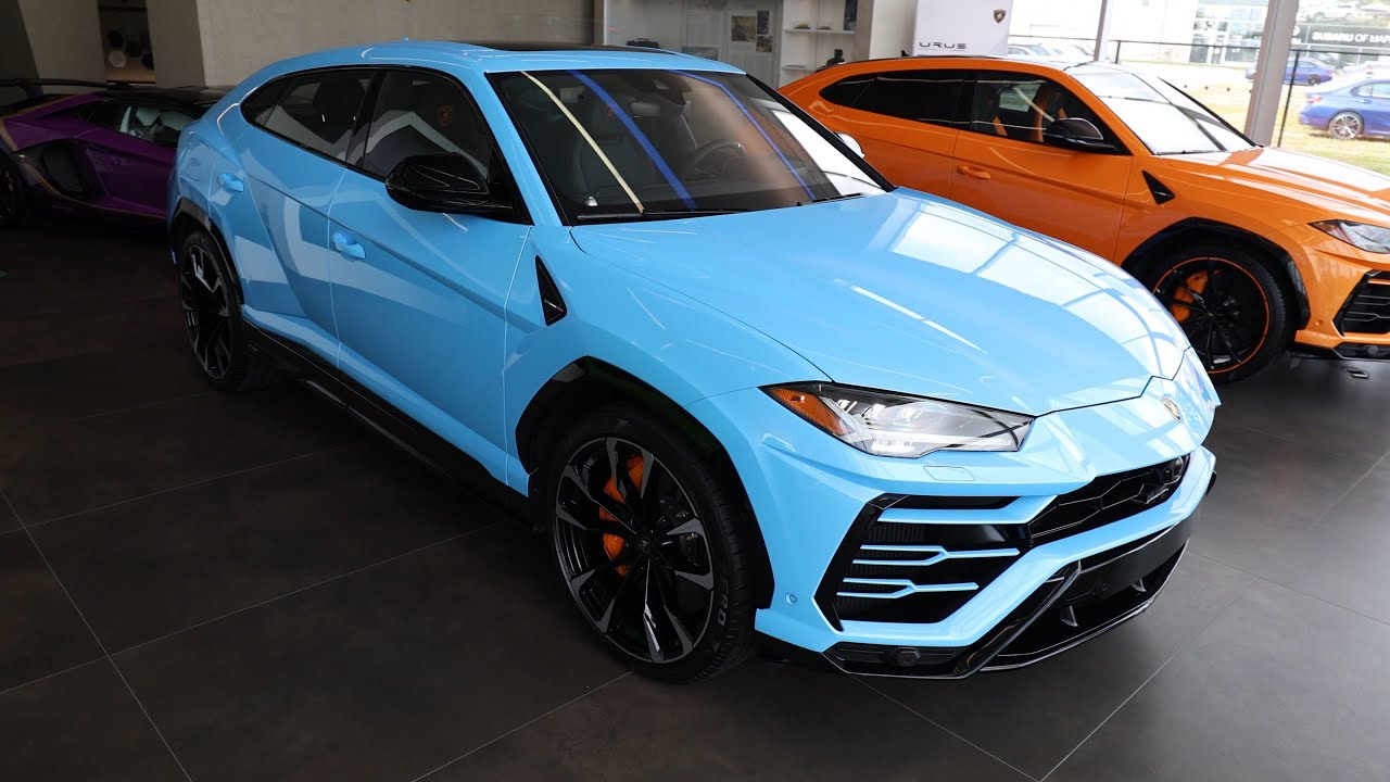 ОБЗОРИТЕ этот ВЕЛИКОЛЕПНЫЙ Lamborghini Urus 2021 года в цвете Blu Cepheus Pearl!