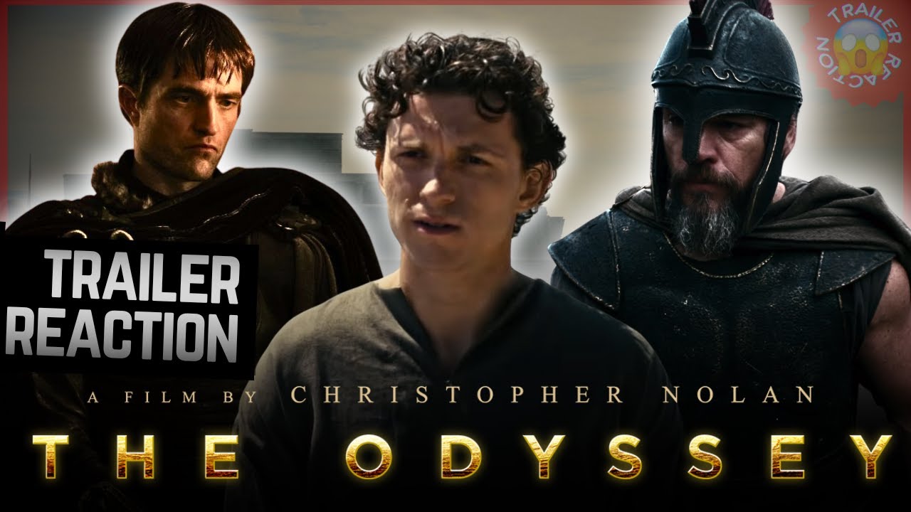 Реакция на официальный трейлер фильма «Одиссея» (Кристофер Нолан — эпично!)