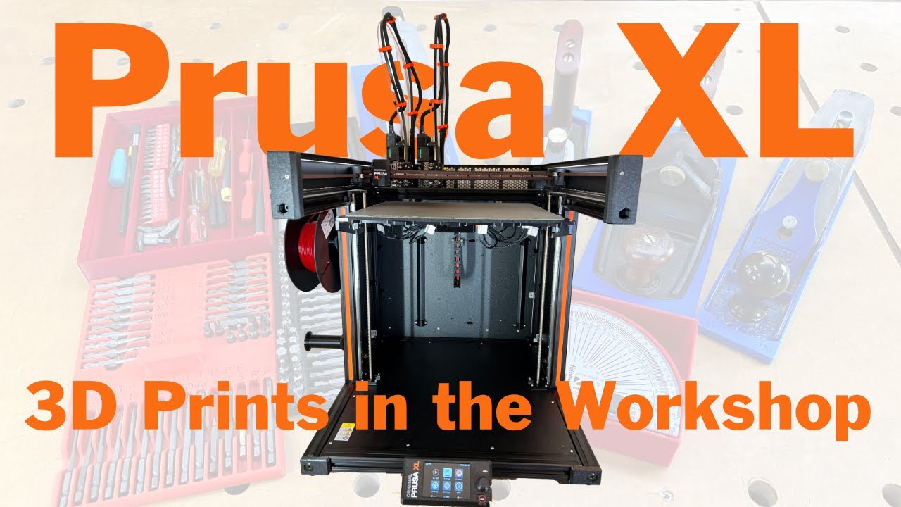 3D Prints in the Workshop Prusa XL