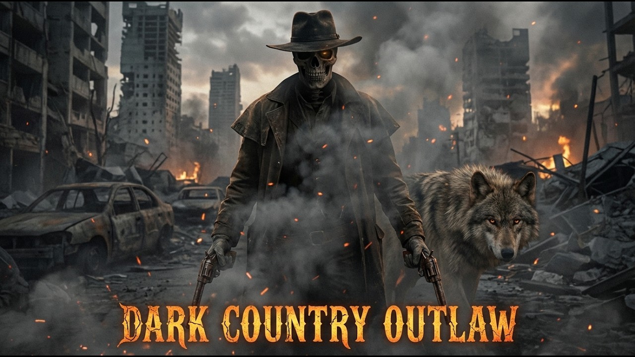 The West Buried Its Own Law 🔥 Dark Country Western Mix | Skeleton Outlaw & Wolf